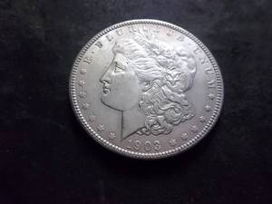 lot 25 image: 1903 Morgan Silver Dollar