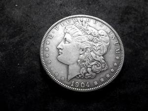 lot 26 image: 1904 Morgan Silver Dollar