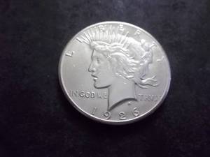 lot 34 image: 1926 Silver Peace Dollar