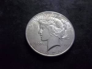 lot 35 image: 1926 D Silver Peace Dollar