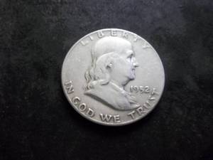 lot 79 image: 1952 D Franklin Half Dollar