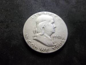 lot 80 image: 1952 S Franklin Half Dollar