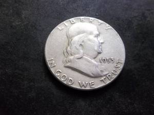 lot 81 image: 1953 Franklin Half Dollar
