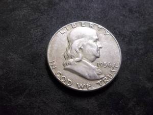 lot 88 image: 1956 Franklin Half Dollar