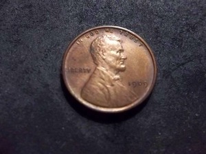 lot 111 image: 1909 V.D.B Lincoln Cent