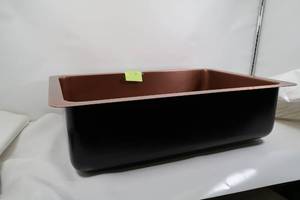 lot S5 image: Modern Farmhouse  Smooth Copper SinkW33X722