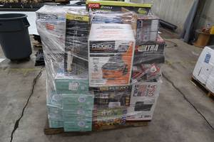lot W2 image: Mixed pallet of customer returns Tools