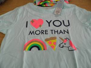 Lot of 7  - I Love You T-Shirts