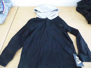 Lot of 7 - Hooded LS T Shirts