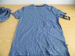 Lot of 8 Blue Striped T Shirts