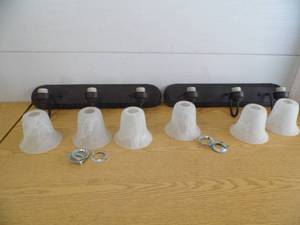 Lot of 2 Light Fixtures