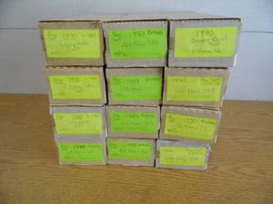 Lot of 12 Boxes Sports Cards