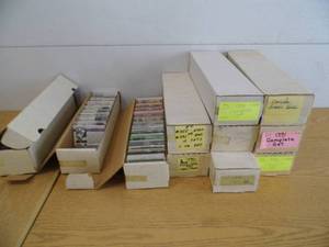 Lot of 11 Boxes Sports Cards