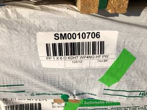 1x6x12 Dual Pattern Tongue and Groove OUTS