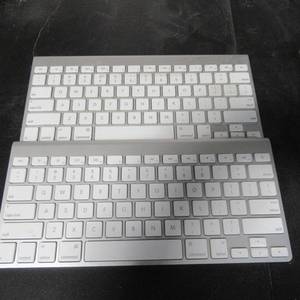lot 13 image: Lot of 2 Apple Wireless Keyboards Great for Travel