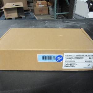 lot 24 image: New Polycom Soundstation IP7000 EX MICS PN 2200-40040-001