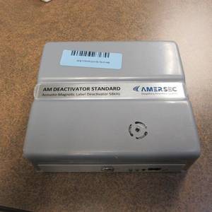 lot 58 image: AMERSEC Shoplifting Prevention System Acousto-Magnetic Label Deactivator 58kHz