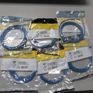 lot 71 image: Lot of 6 New NextSpeed Cat 6 Conponent Cables 10FT ea