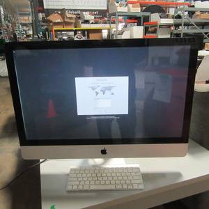 lot 94 image: APPLE 27 in All in One Intel Core i7-26003.40Ghz wwireless keyboard 