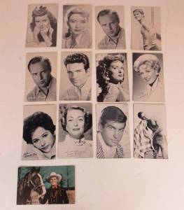lot 13 image: 115 Movie Star Cards