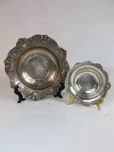 lot 33 image: 2 Silver Bowls