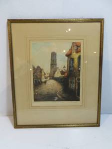 lot 39 image: Framed Piece of Art