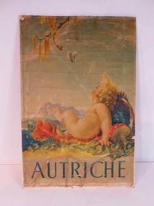 lot 42 image: VINTAGE Austria Travel Poster