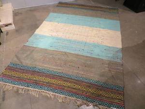 lot 79 image: Woven Area Rug