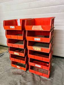 lot 8 image: Plastic Parts Bins (12)