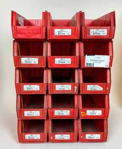 lot 13 image: Plastic Parts Storage Containers - 11 Deep (15)