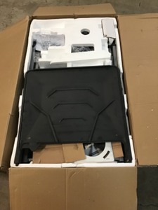lot 9 image: Ridgid 12 Amp Corded 8 in. Wet Tile Saw with Stand not used open box