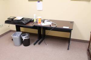 lot 154 image: Lot of (2) Computer Tables