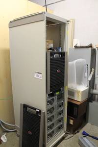 lot 159 image: Computer Server Rolling Rack