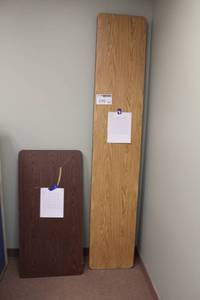 lot 199 image: Lot of (2) Folding Conference Tables
