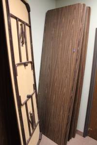 lot 187 image: Lot of (2) Folding Conference Tables