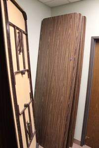 lot 188 image: Lot of (2) Folding Conference Tables