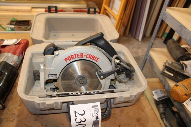 Porter Cable Framesaw 7 1 4in. Heavy Duty Circular Saw 743 Case