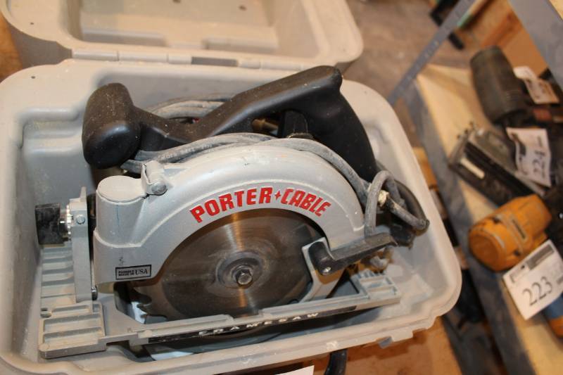 Porter Cable Framesaw 7 1 4in. Heavy Duty Circular Saw 743 Case