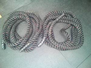 lot 54 image: Battle Ropes (2) Gopher Performance, 30 ft. x 2 in