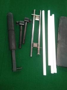 lot 70 image: More Misc. Metal weight machine Adapters and exercise Wedge