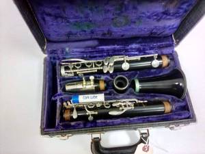 lot 136 image: Black Normandy clarinet