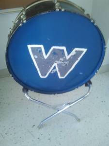 lot 78 image: Drum bass marching band