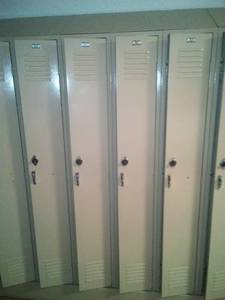 lot 459 image: Full Height Lockers (4, #80-83), combinations. 86 in. x 78 in. x 16 in. D x 12 in