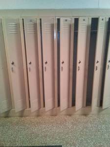 lot 460 image: Full Height Lockers (6, #84-89), combinations. 86 in. x 78 in. x 16 in. D x 12 in