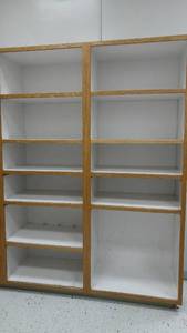 lot 361A image: 8 Section Shelving Unit - Massive