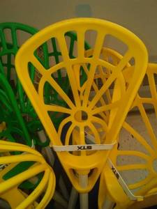 lot 484 image: La Crosse sticks, cages