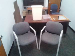 lot 774 image: Office Furnishings Nice quality Loc admin.
