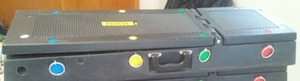 lot 576 image: In Home Training System Targit Fit Pro Trainer, 42 x 13 x 7 in., 220 lbs. of resistance. Loc. Class rm 101