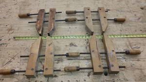 lot 156 image: 4  Jorgensen Wood Clamps # 2