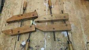 lot 158 image: 2 Jorgensen Wood Clamps #2